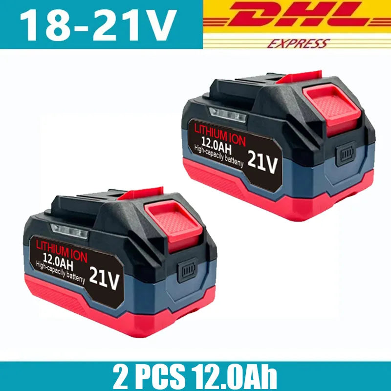 18V 21V 6.0 9.0 12.0Ah Rechargeable Lithium Battery For Makita 18v Power Tools Cordless Wrench Saw Drill Grinder Screwdriver .