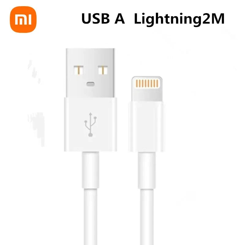 Xiao Mi PD Harger Cord for iPhone 3ft /6ft USB to Lightning Cable Fast Charging Cable for iPhone 14 13 12 11 XR XS