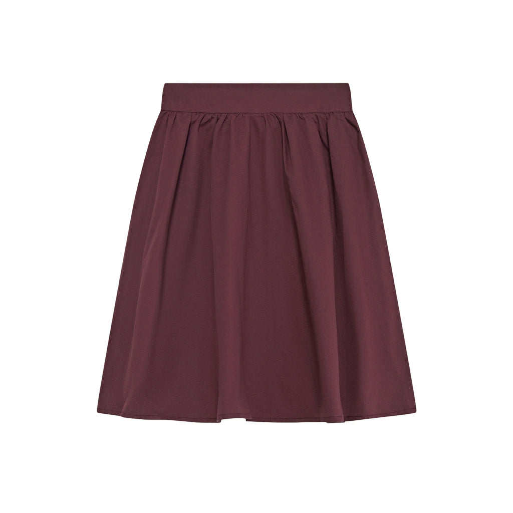 2026 Mali's AW Burgundy Color Collection Girls Dresses Boy Embroidery Shirt Solid Skirts Children Clothing Knitted Tops Outfits