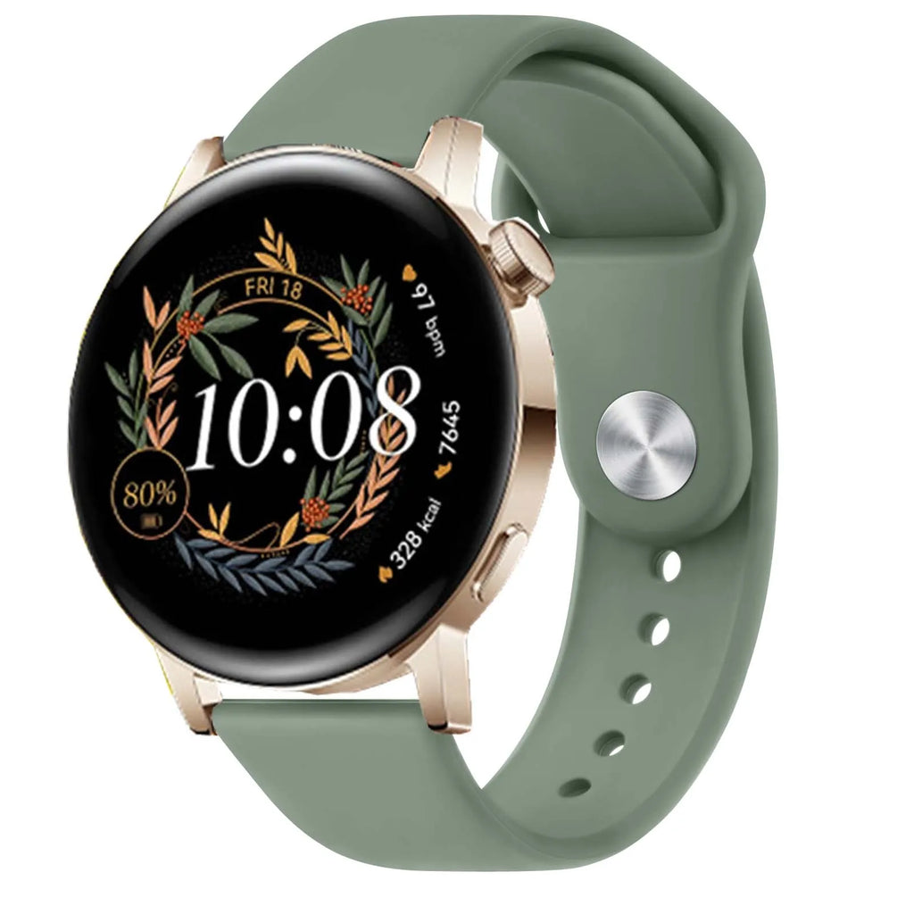 Silicone Watch Band for Huawei Watch GT 3 GT 2 42mm 46mm/GT Runner/GT3 Pro Strap 20mm 22mm band for Huawei Watch 3 Pro Watchband