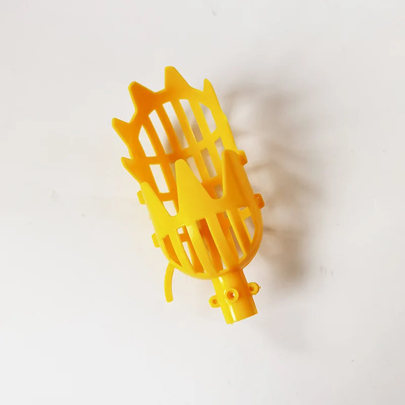 1pc Fruit Picker Tool, Metal Cherry Picker Tool, Fruit Picker Basket Head,Fruit Harvester Attachment Garden Hardware Tools