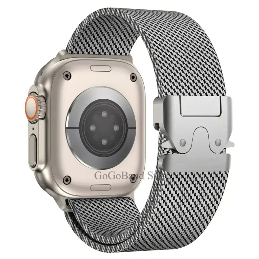 Milanese Strap for Apple Watch Band Ultra 2 49mm 46mm 42mm 44mm 45mm 41mm 40mm Loop Bracelet for Iwatch Series 10 9 7 8 5 6 SE 5
