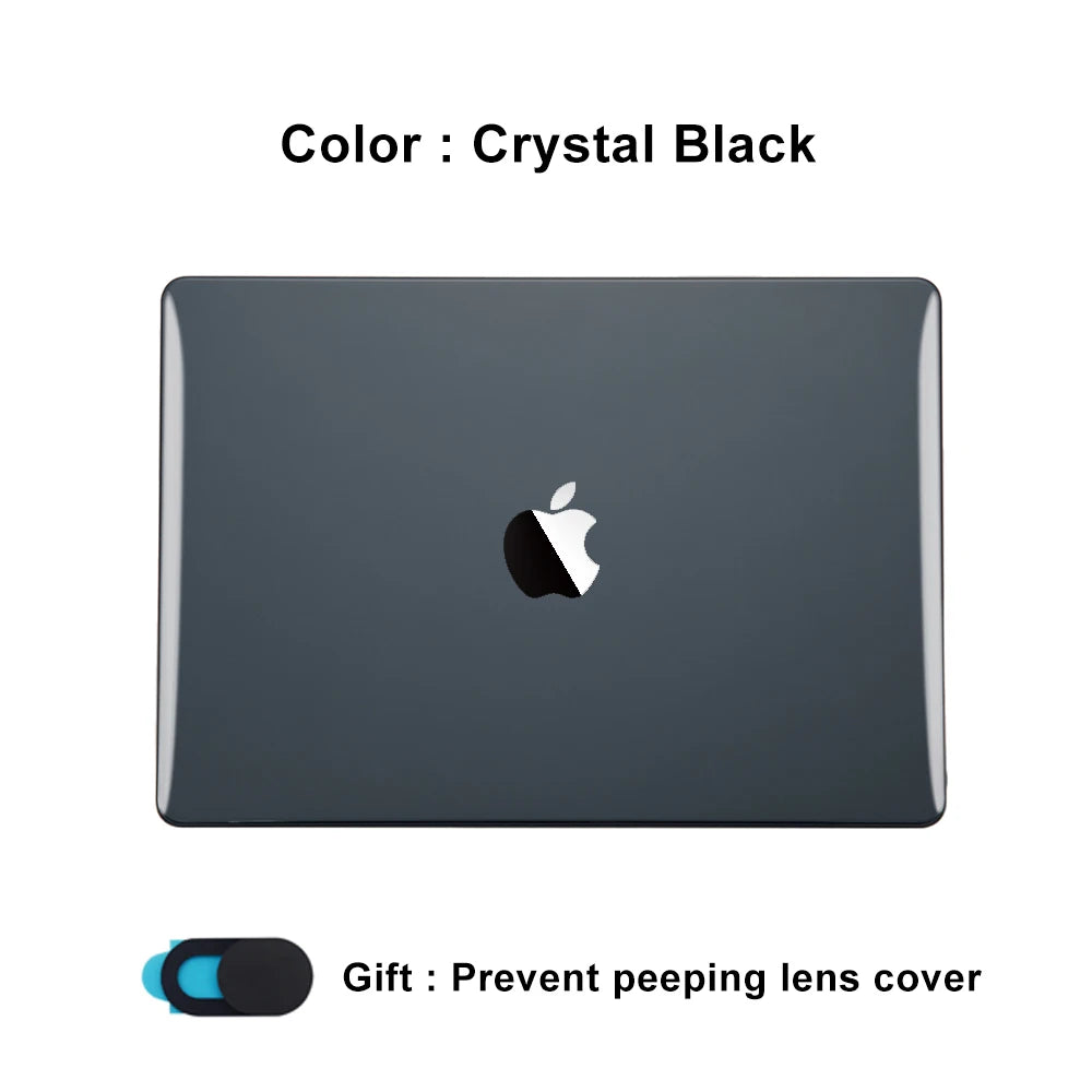 Laptop Cases for MacBook Air 15 Case M5 M4 A3448 A3241 Touch ID Pasta MacBook Air 15.3 Inch 2024 M3 A2941 M2 A3114 Funda Shell
