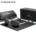 KINGSEVEN 2023 Aluminum Pilot HD Polarized Sunglasses Men Women Fashion Frame Male Sun Glasses For Driving UV400 Mirror