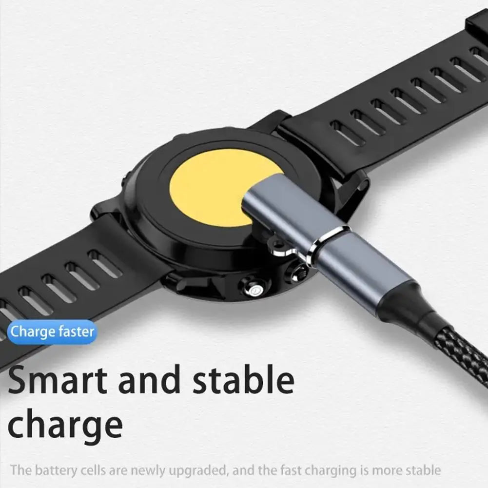 Type C Charger Adapter For Garmin Fenix 7 7X 5S 6 6X 6S PRO Smart Watch Chargering Converter Accessories