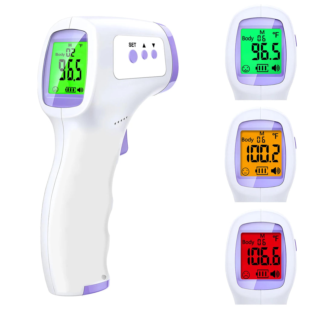 Forehead Digital Thermometer Non Contact Infrared Medical Thermometer Body Temperature Fever Measure Tool for Baby Adults