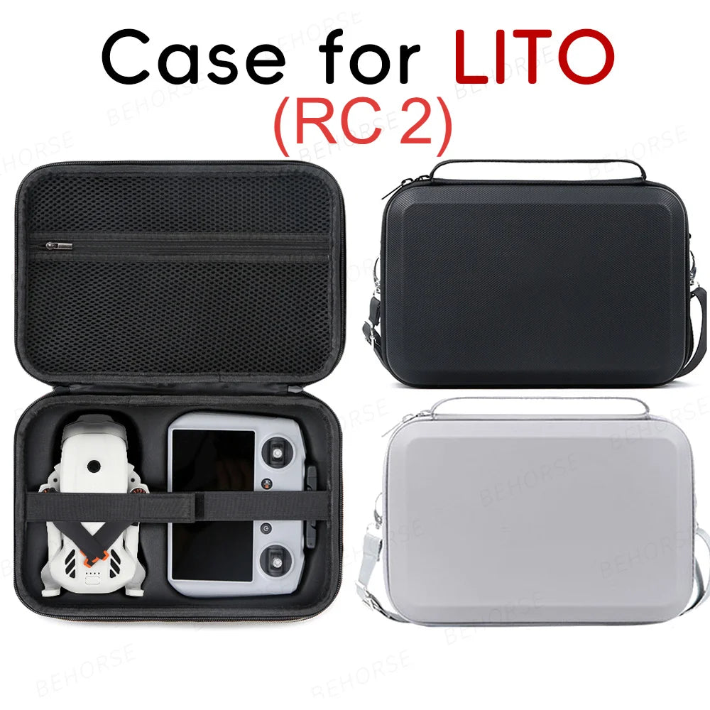 Storage Bag for DJI Lito X1/Lito 1 Carrying Case RC 2/RC N3 Portable Handbag Box Shoulder Bag for DJI Lito X1 Drone Accessories