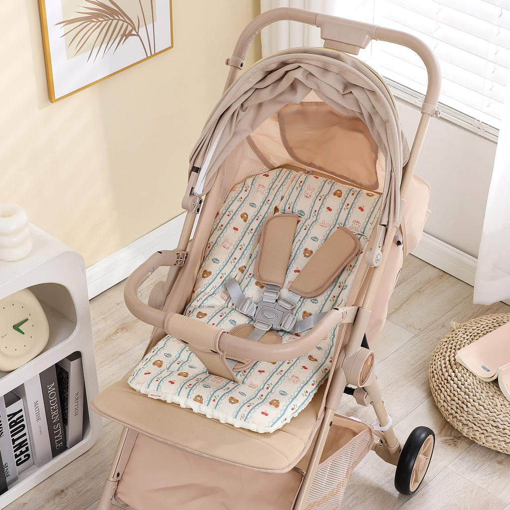 Baby Stroller Seat Cushion Soft Mattress Kids Pushchair Car Mat Stroller Accessories