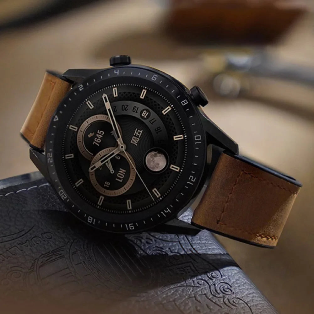 Leather Silicone Strap for Samsung Galaxy Watch 6/5/4 44mm 40mm Watchband 20mm Band Bracelet Galaxy Watch6 Classic 43mm 47mm