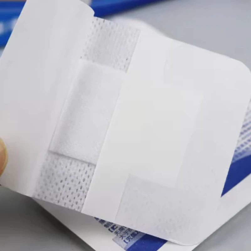 50PCS Non-Woven Medical Adhesive Bandages, Easy Tear Wound Dressing, Individually Wrapped Protection Equipment for First Aid Kit