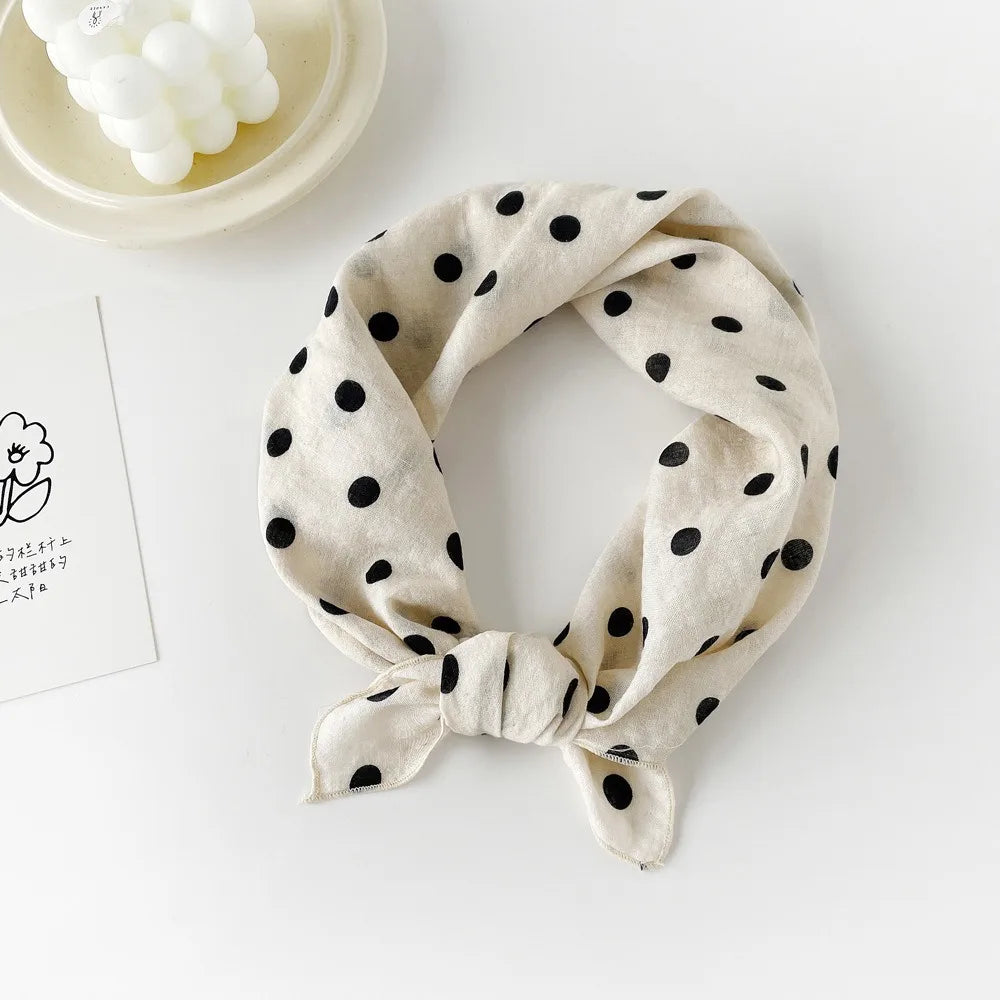 Fashion Square Scarf 1pcs Cotton Rich Summer Scarf Digital Printed Head Scarf for Women Versatile Lightweight Wrap Chic