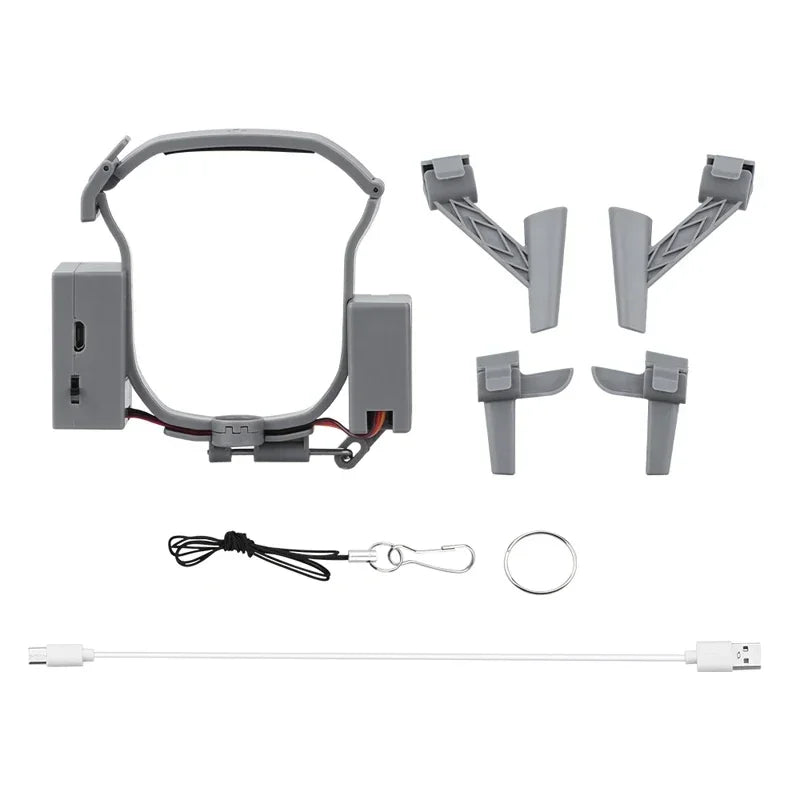 BRDRC Airdrop System for DJI Air 3/Air 3S Quick Release Thrower for Fishing Marriage Gifts Drone Rescue Accessories