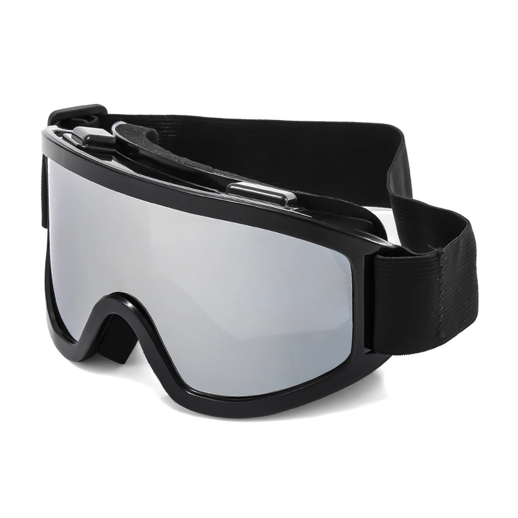 Large Frame Ski Goggles With Colorful Lens Anti Fog Mountain Skiing Goggles Outdoor Sport Snow Snowboard Goggle For Adult Youth