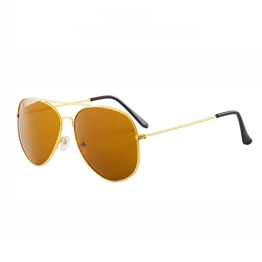 Ready Stock M'sia Original Men Sunglasses UV400 for Travel, Driving, Fashion Aviator Alloy Frame