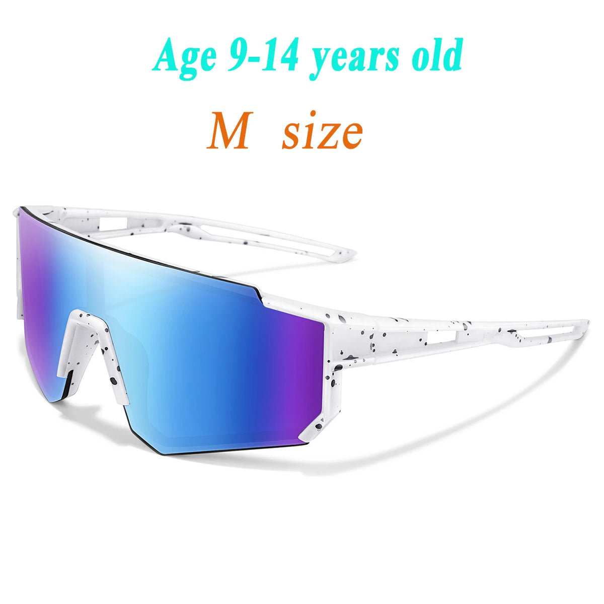 3-14 Year Old Children Baseball Sunglasses Kids Boys Girls M Size Youth BicycleUV400 Outdoor Sports Camping Mtb Bike Eyewear