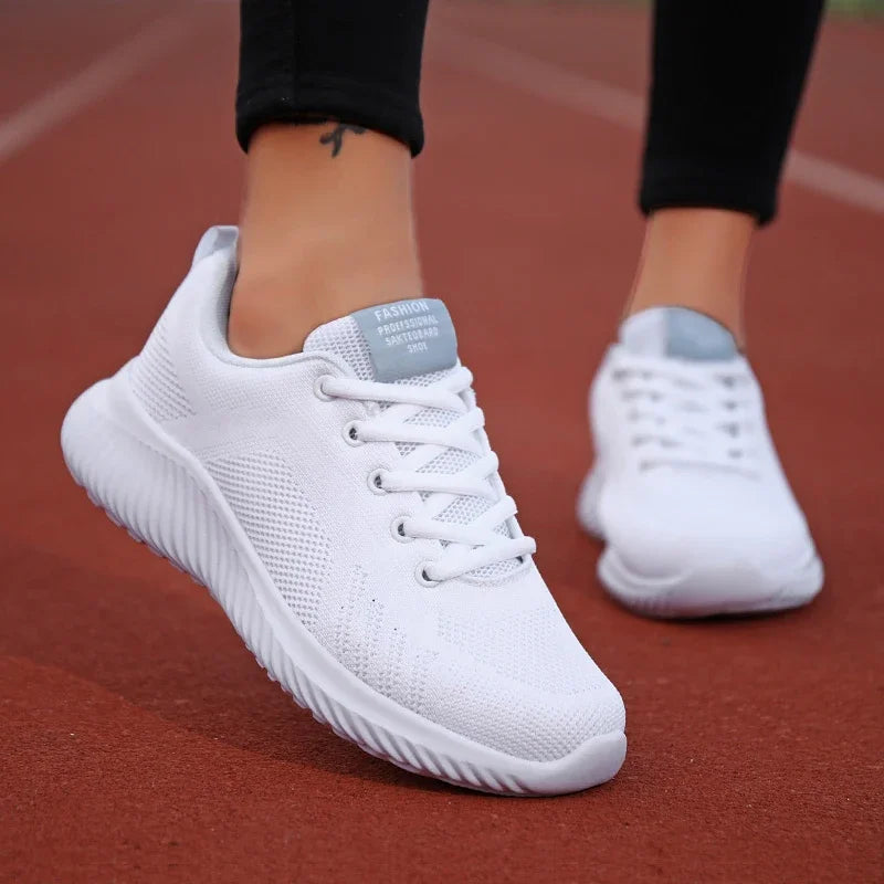 Women Sneaker Breathable Casual Running Sports Shoes Summer 2024 Jogging Walking Shoes Ladies Platform Sneakers Female Shoes