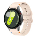 Original Silicone Band for Samsung Galaxy Watch 7 6 5 4 44mm 40mm 5Pro 45mm Bracelet for Galaxy Watch 4 6Classic 43mm 47mm Strap