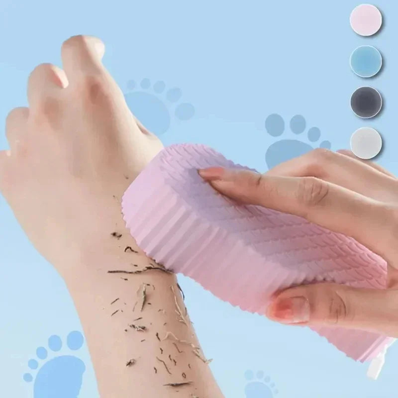 1pcs Soft Sponge Body Scrubber Bath Exfoliating Scrub Sponge Shower Brush Body Skin Remover Exfoliante