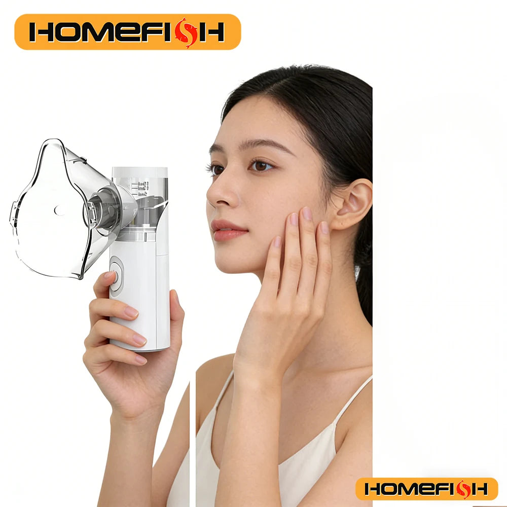 Compact portable facial steam sprayer, for skin care, nano mist sprayer, beauty water atomizer, humidifier