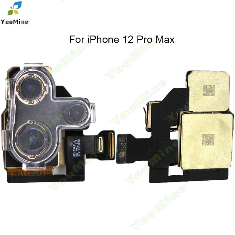 Quality Rear Camera For iPhone 12 mini 13Pro 14 Pro Max Back Camera For iphone 13 mini 14 Plus Rear Main Lens Flex Cable Camera