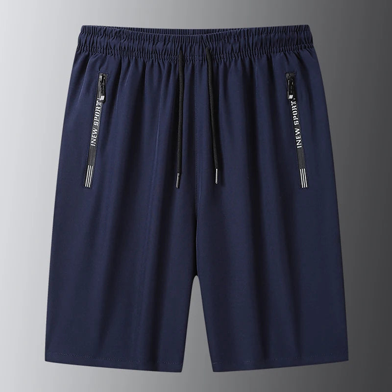 Summer Thin Jogging Men's Shorts Quick Dry Shorts Men's Fitness Sports Short Pants Loose Breathable Board Shorts Male XL-XXXL