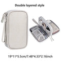 Multi-layer Digital Accessory Storage Bag Dust Proof Power Supply Hard Disk Protective Cover Power Bank Data Cable Storage Bag