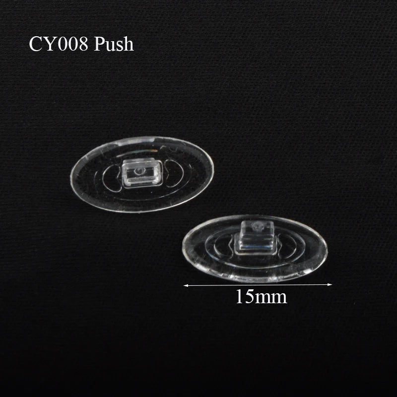 2000pcs Wholesale Eyeglasses Glasses Silicone nose pads various types & sizes eyewear nose pad part oval round