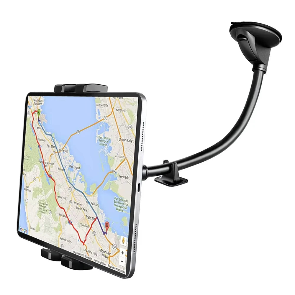 Universal Car Tablet Holder Suction Cup Stand for iPhone Samsung iPad Pro Air4-13'' Galaxy Tab Dashboard Cellphone Bracket Mount