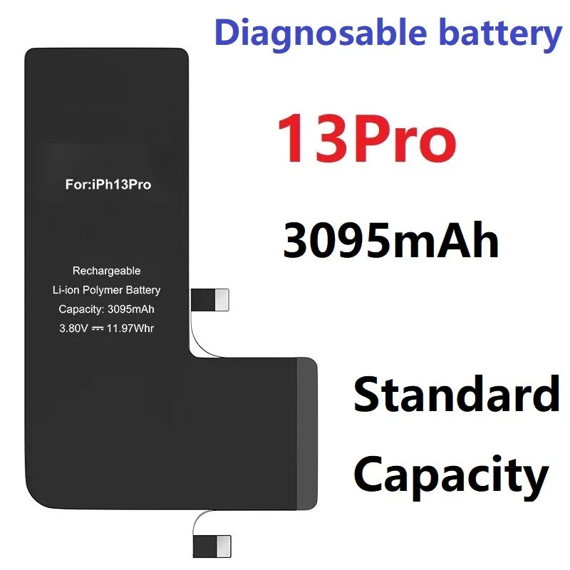 Wholesale Diagnostic Battery Standard Capacity 0 Cycle No Pop Up 100% Heath On IOS 18 26 For Iphone 12 13 14 15 Pro Max