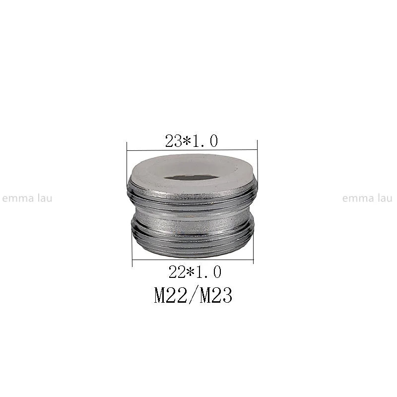 16 17 18 20 21 22 23 24 25 30mm Turn 22 Faucet Aerator Adapter Water Purifier Fittings Brass Kitchen Faucet Plumbing Accessories