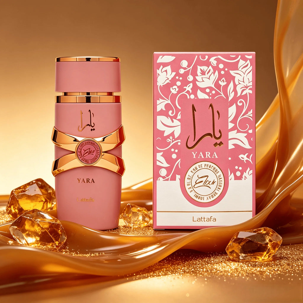Lattafa Yara Elixir – Fruity, Sweet, Gourmand, Amber – Eau de Parfum Spray Long-Lasting Fragrance for Women, 3.4 Ounce / 100 ml