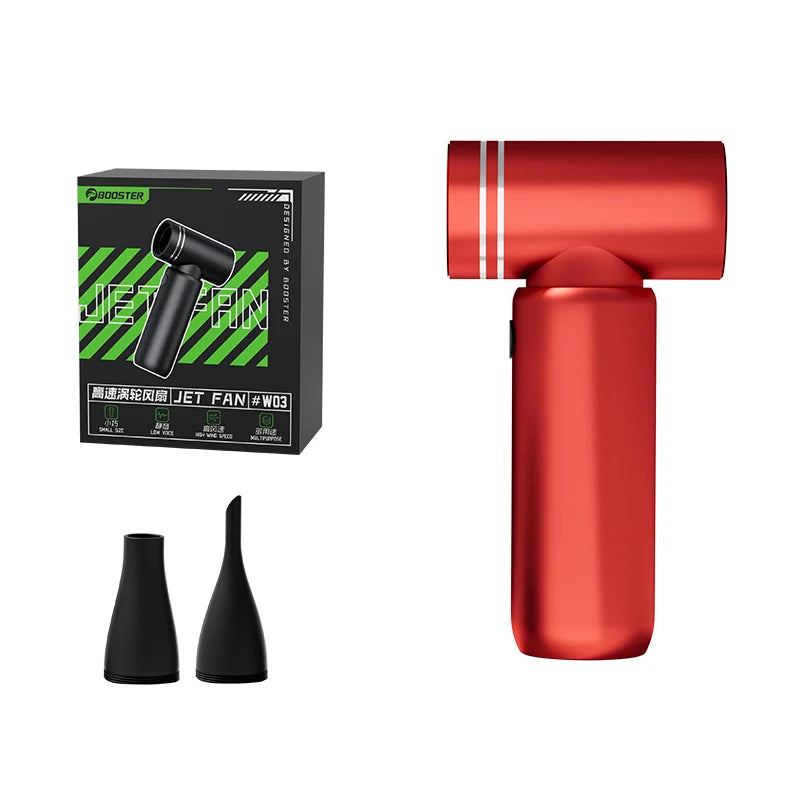 Booster Fan Turbo W03  Mini Strong Portable Air Blower 110000RPM Electric Turbo Blower Fan Air Duster Cleaner Car Cleaning
