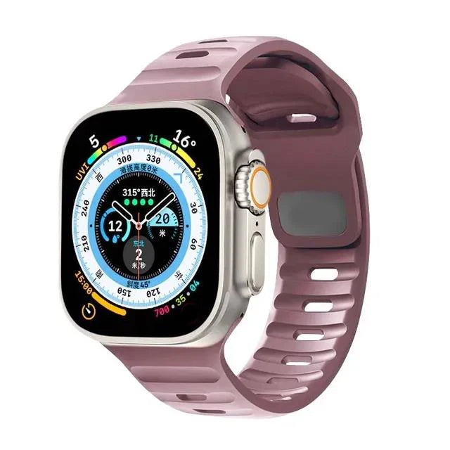 Silicone Strap For Apple Watch ultra2 Band 44mm 49mm 45mm 41-46-42mm 40mm sport correa bracelet iwatch Series 10 7 6 se 3 8 9 11