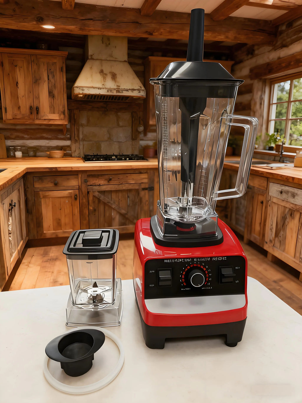 Safe BPA-Free Blender with Jar – Great for Smoothies & Beverages, Comes with 6 Useful Tools