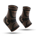 Copper Ankle Brace,Infused Ankle Support Compression Sleeve for Men Women,for Foot Pain,Sprained Ankle,Recovery,sports