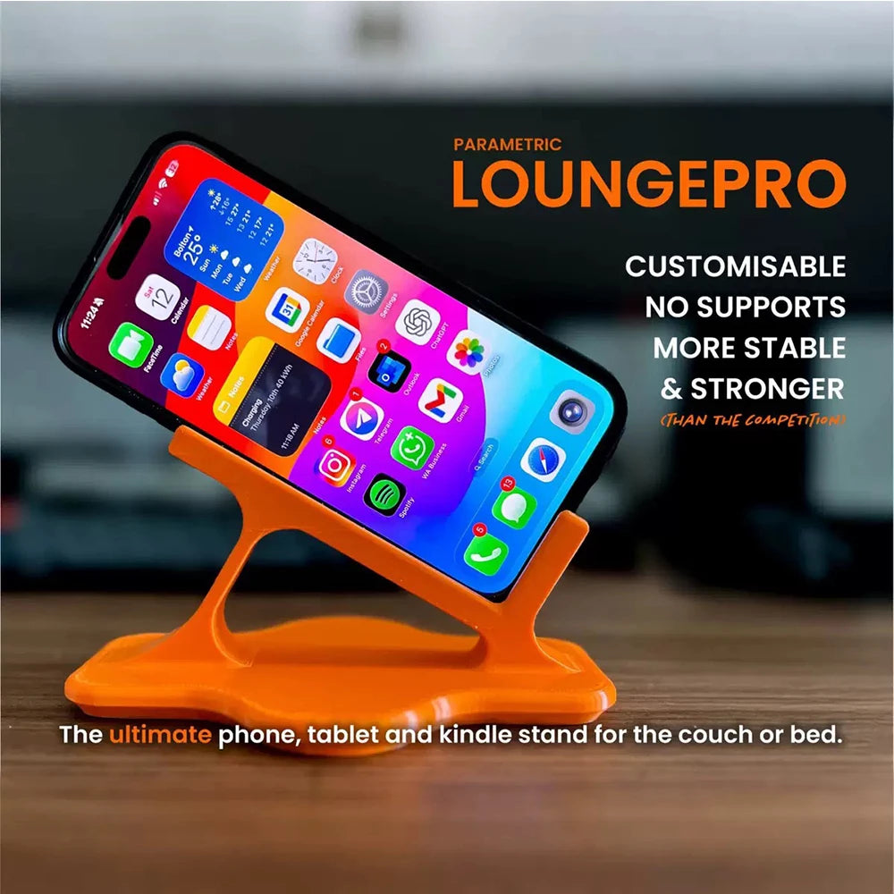 Bed Lazy Phone Stand, Hand-free Phone Bracket, Ergonomic Design, Portable Phone Support for Lying Down & Home Entertainment