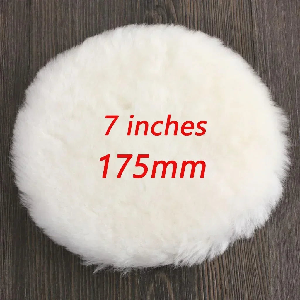5pcs 3/4/5/6/7 Inch Polishing Kit Polishing Pad Car Waxing Sponge Disk Wool Wheel Auto Paint Care Polisher Pads for Car Polisher