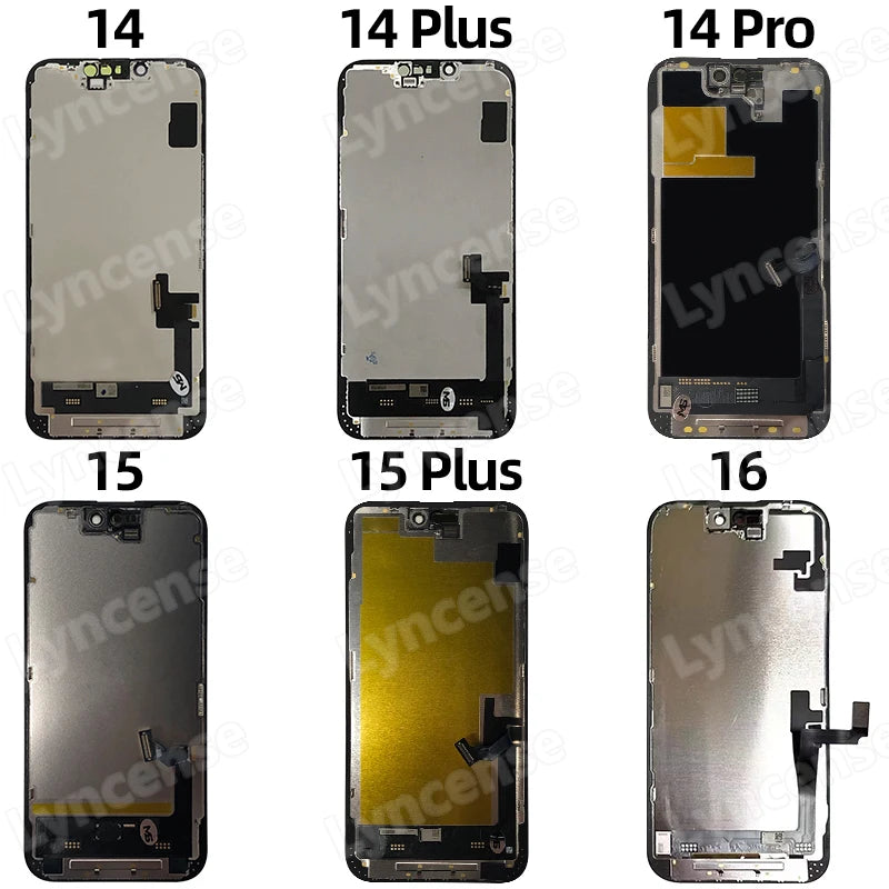 AAA++ OLED For iPhone 13 Pro Max LCD 12 Mini 13 Display Digitizer Touch Screen INCELL For iPhone 12 Pro Max 14 Plus 15 Pro LCD X