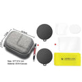 Silicone Camera Lens Dust Cover For DJI OSMO Action 6 4 5 Pro Tempered Film Protection Storage Bag For Action 5 4 6 Accessory