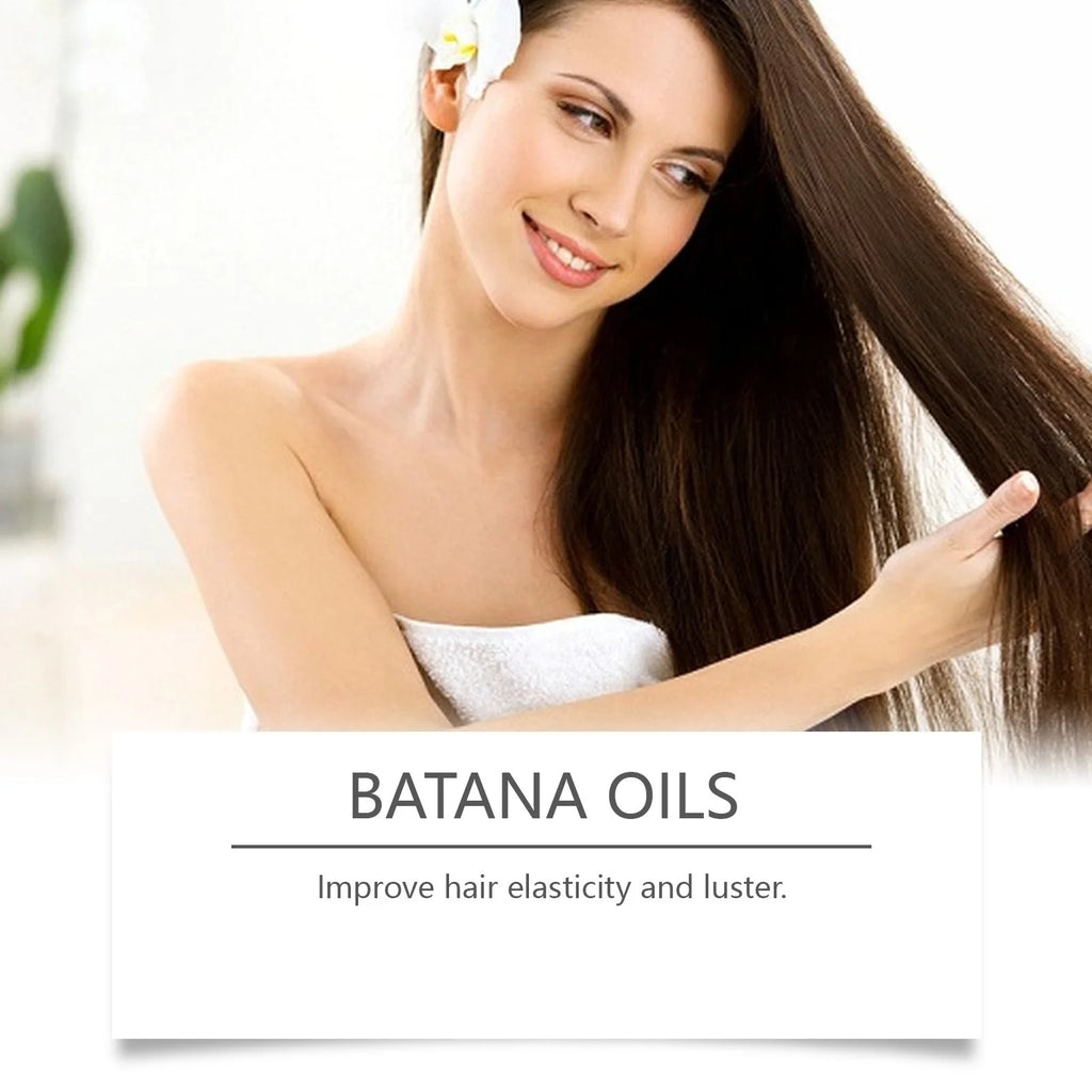 Hoegoa Raw Batana Oil Hair Growth Alopecia Anti Break Regrowth Moisturizing Repair Healthier Thicker Hair Treatment Cream Mask