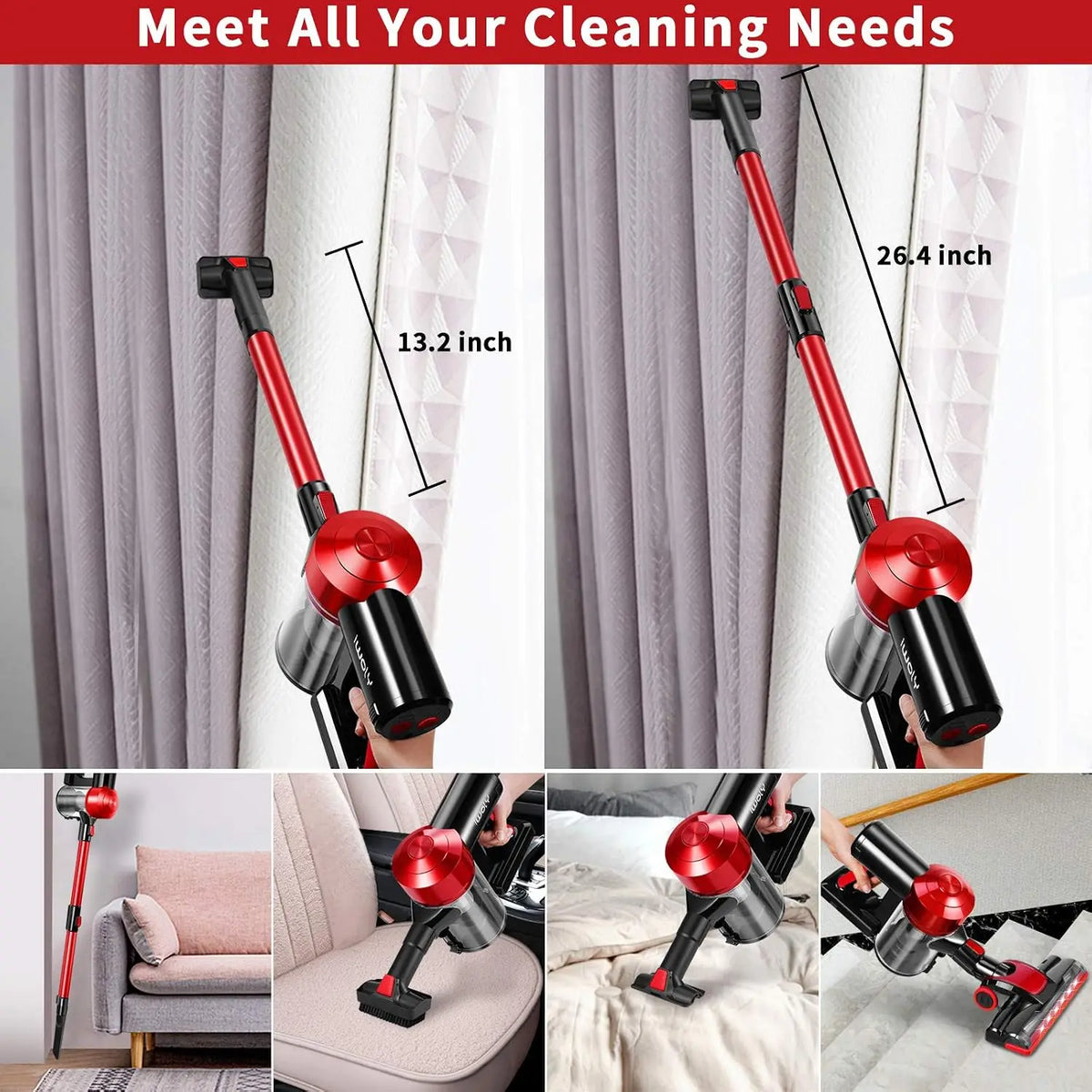 Cordless Stick Vacuum with Handheld Mode