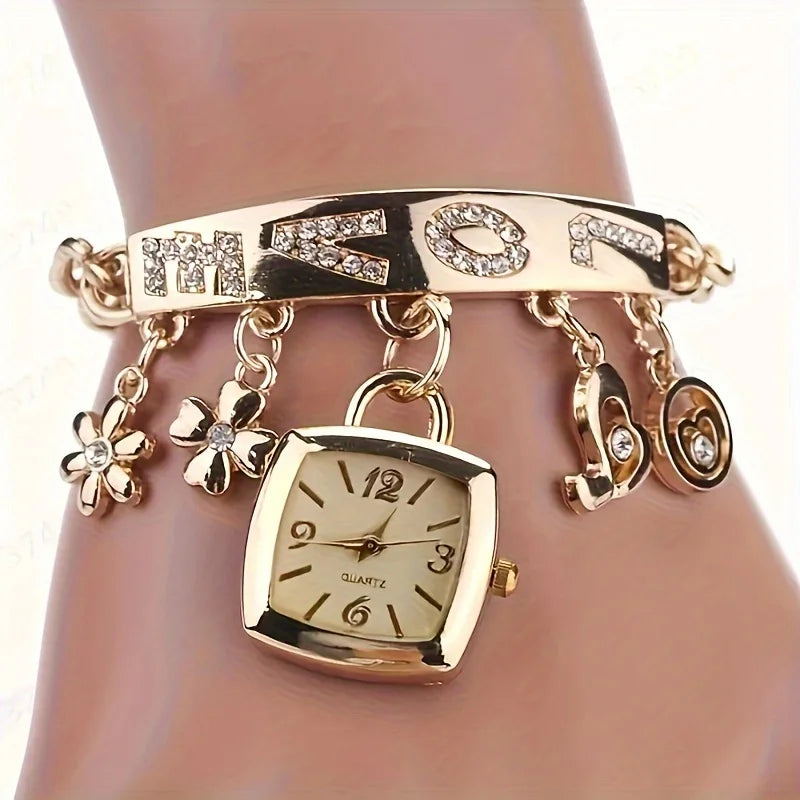 Quartz Bracelet Watch – Gold or Silver