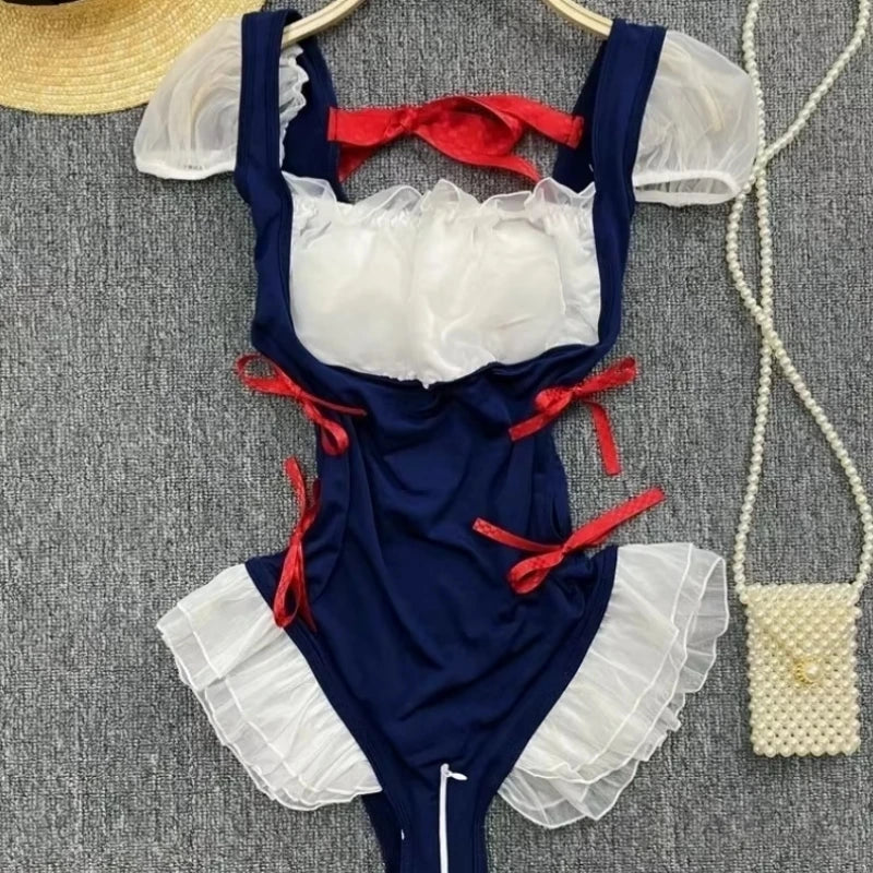 Woman Fashion Comfortable Jumpsuit Women Uniform Sexy Party Hotsweet Outfit Women Cool style Long Sleeve Jumpsuit Set Halloween