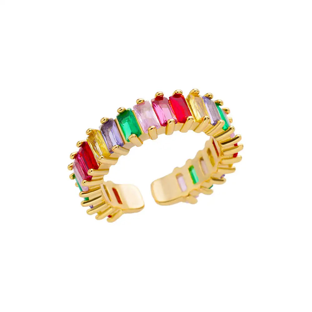 316L Stainless Steel Rings for Women Gold Color Women's Ring Male Finger Wedding Luxury Quality Jewelry Accessories 48 Style