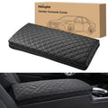 Nilight Center Console Cover Compatible with Toyota Camry 2025 2026 LE SE XLE XSE Nappa Leather Armrest Cover for Toyota Car Accessories Waterproof Middle Arm Rest Cover Pad Armrest Box Cushion, Black