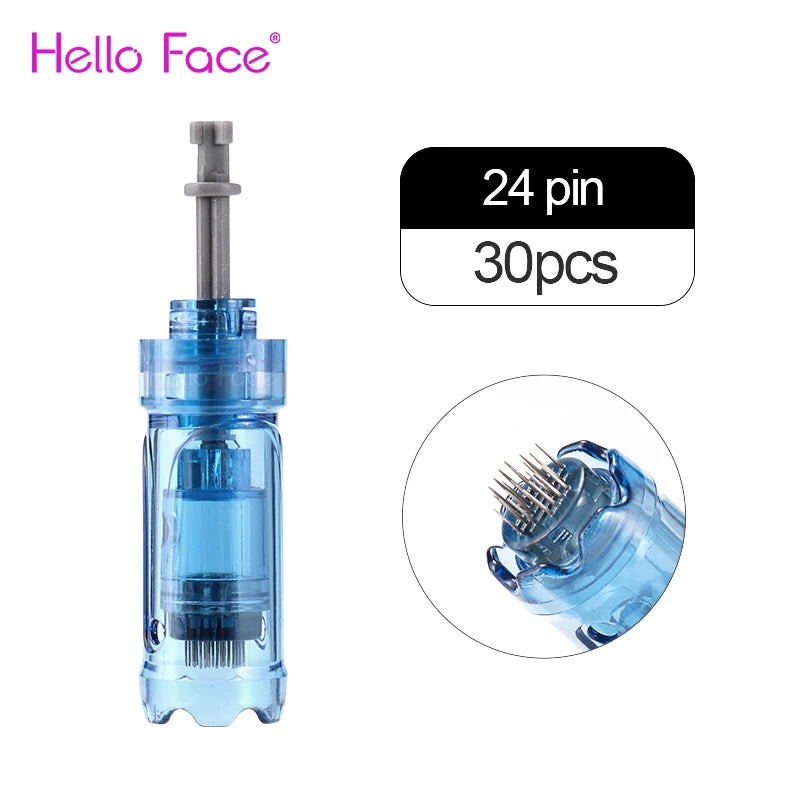Dr. pen M8S Needle A8S Tips  A9 Pin A11 MTS Microneedle  Anti- back flow Design Bayonet Cartridge Needle length 0.25 MM