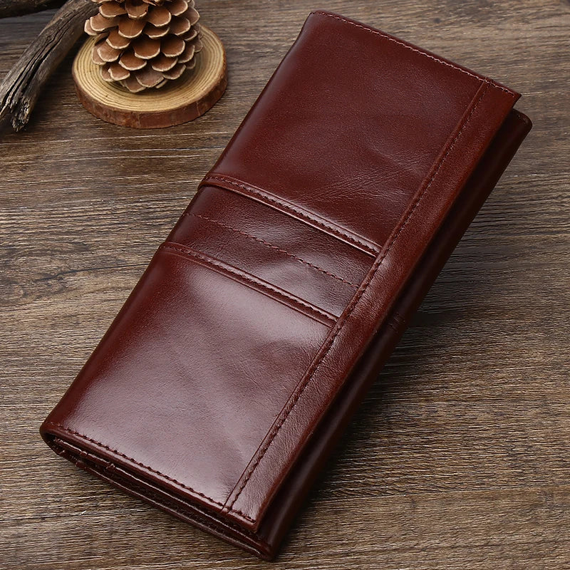SCHLATUM Women Leather  Wallet Long Multifunction Business Card Holder Purse Brand Fashion Female Purse
