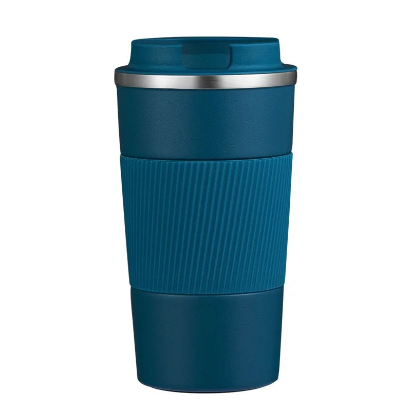 380/510ML Leak_Proof Travel Thermo Cup Stainless Steel Thermo Cafe Coffee Mug Car Thermos Mug for Tea Water Coffee Double