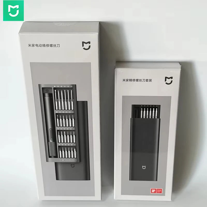 100% Original MIJIA Manual Screwdriver/ Electric Screwdriver 24 in 1 Precision Screw Driver Kit Magnetic Bits Repair Tool