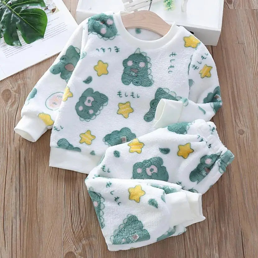 Boy's Clothing 2pcs Set Grey Baseball Hoodie Suit Infants Toddlers Car Print Pattern Cardigan And Pants Sets Casual Sportswear